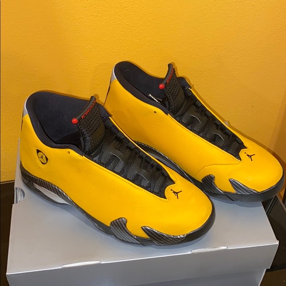 air jordan 14 se yellow ferrari